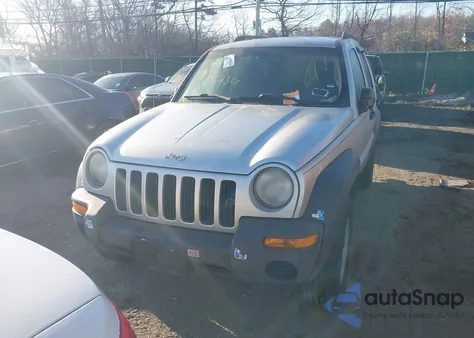 2003 Jeep Liberty Sport из США, поврежденный, VIN 1J4GL48K63W645945
